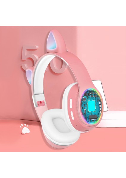 Kablosuz Kulaklıklar Katlanabilir Gerilebilir Dahili Mic Spor Hifi Ses Oyunu Siyah (Yurt Dışından)