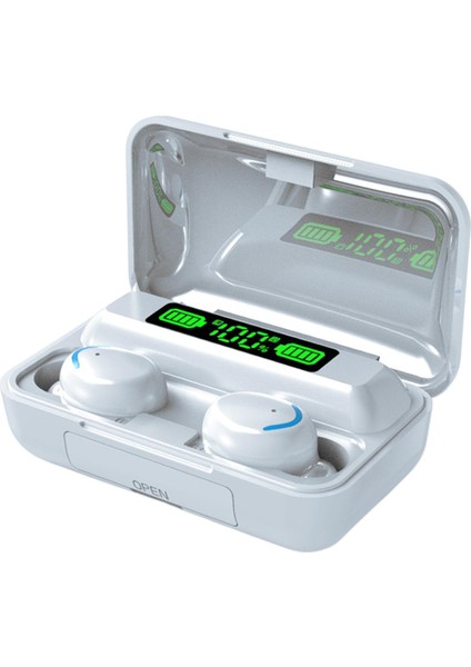 Bluetooth 5.0 Kablosuz Kulakiçi Gürültü Iptal Su Geçirmez Beyaz (Yurt Dışından)