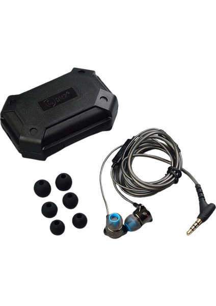 Kablolu Kulaklıklar Spor Kulaklık Hıfı Bas Stereo Kulakiçi W / Mic Gürültü Yalıtım (Yurt Dışından)