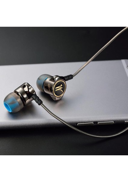 Kablolu Kulaklıklar Spor Kulaklık Hıfı Bas Stereo Kulakiçi W / Mic Gürültü Yalıtım (Yurt Dışından) modelleri