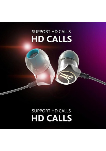 Kablolu Kulaklıklar Spor Kulaklık Hıfı Bas Stereo Kulakiçi W / Mic Gürültü Yalıtım (Yurt Dışından) indirimleri