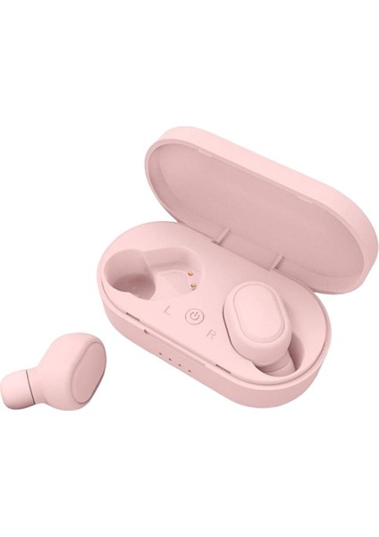 Kablosuz Kulaklık Kulak Içi Kulaklık Su Geçirmez Handsfree Kulaklık Pembe (Yurt Dışından)