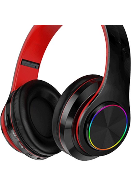 Hıfı Stereo Kablosuz Bluetooth W / Fm Radyo Sd Kart Yuvası Siyah + Kırmızı (Yurt Dışından) modelleri