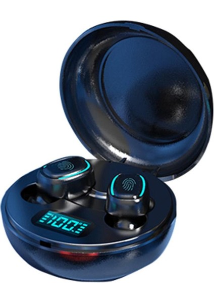 C1 Mini Kablosuz Kulaklıklar Şarj Çantası İle Hafif Kulaklık Spor Siyah Için (Yurt Dışından)