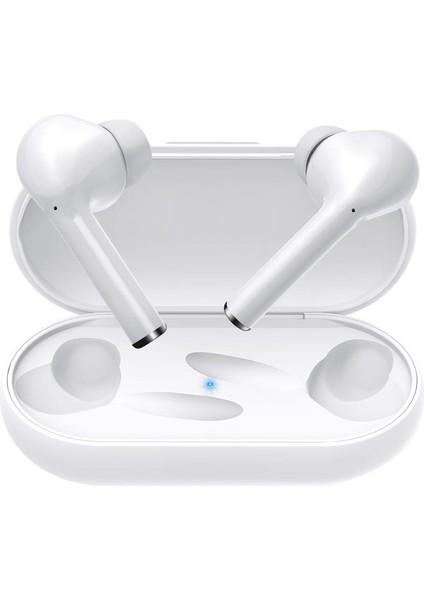 Kablosuz Bluetooth5.0 Kulaklık Spor Stereo Aktif Kulaklık + Şarj Kılıfı Beyaz (Yurt Dışından)