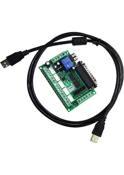 5 Eksenli CNC Kontrol Kartı Mach3 Step Motor Sürücü + USB Kablo (Yurt Dışından)