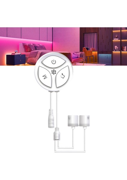 Rgb LED Şerit Işık Denetleyici - Beyaz (Yurt Dışından) indirimleri