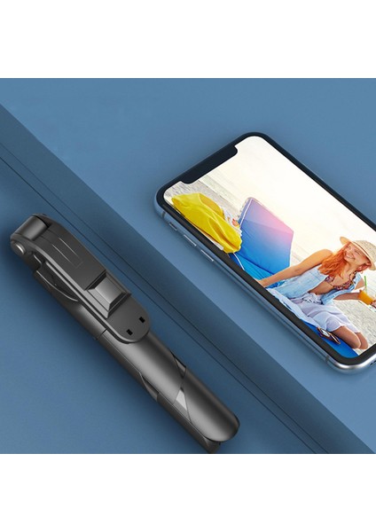 Kablosuz Selfie Stick Tripod Samsung Siyah Için Katlanabilir Masaüstü Tutucu Dağı (Yurt Dışından) modelleri
