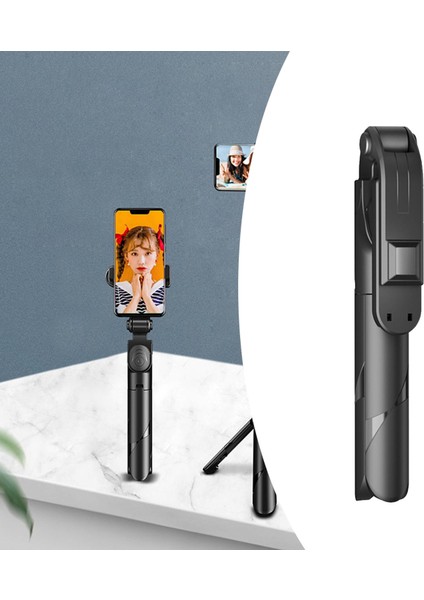 Kablosuz Selfie Stick Tripod Samsung Siyah Için Katlanabilir Masaüstü Tutucu Dağı (Yurt Dışından) fırsatları
