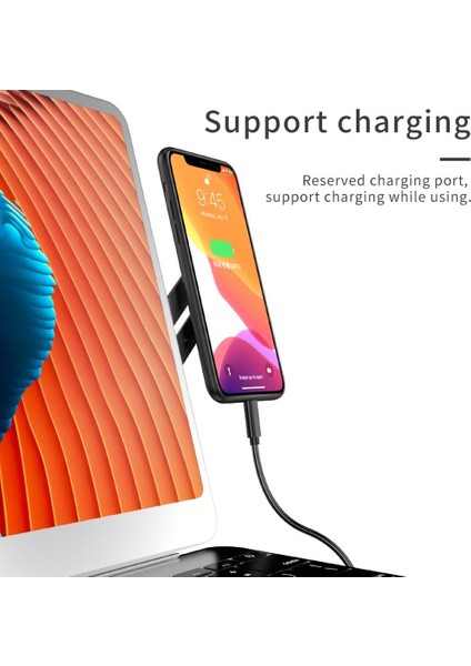 Laptop Yan Dağı Manyetik Bilgisayar Telefon Tutucu Genişletme Braketi Düz (Yurt Dışından) fırsatları