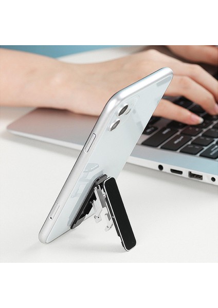 Mini Telefon Standı Taşınabilir Standable Ince Iphone 13/12 / Pro Kırmızı (Yurt Dışından) fiyatları