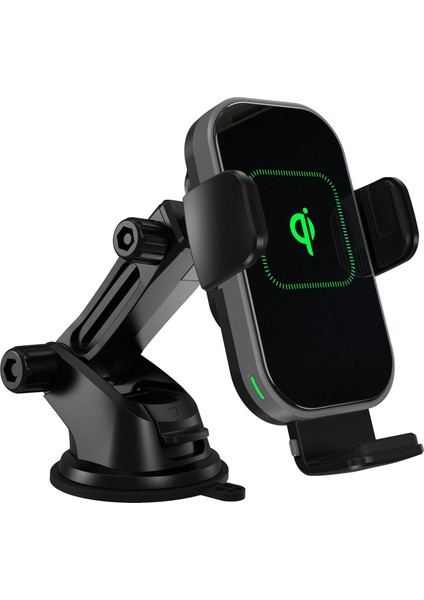 Pratik 15 W Kablosuz Araç Şarj Araba Montaj Telefonları Seyahat Telefon Tutucu (Yurt Dışından) fiyatları