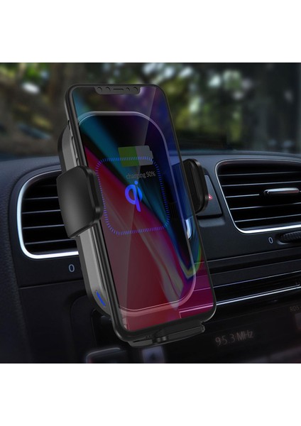 Pratik 15 W Kablosuz Araç Şarj Araba Montaj Telefonları Seyahat Telefon Tutucu (Yurt Dışından) indirimleri