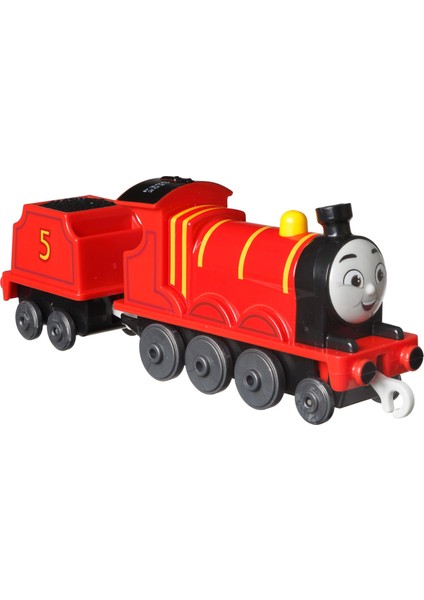 Thomas & Friends Thomas ve Arkadaşları Büyük Tekli Sür-Bırak Tren James HDY62