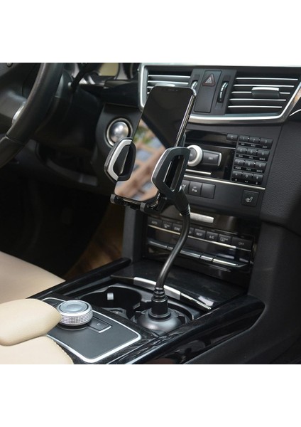 Evrensel Araba Kupası Tutucu Telefon Dağı 360 ° Xs Max / Xr / Xs / 7/6 Plus Için Döndürülebilir (Yurt Dışından) modelleri