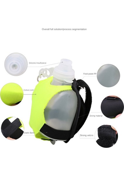 Açık Bisiklet, Kamp, Koşu, Spor Su Şişesi, Spor Salonu Eğitim, Bilek Su Şişesi, 200 ml Taşınabilir Bilek Su Şişesi | Spor Şişeleri (Yurt Dışından)