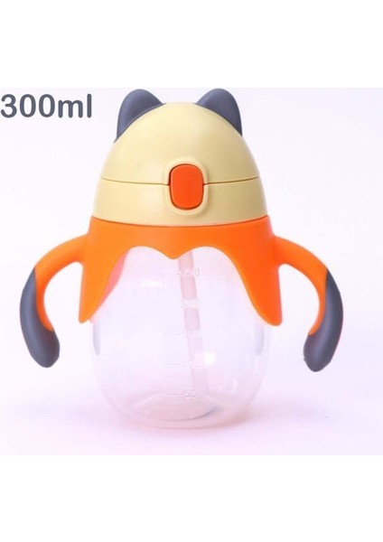 Bebek Çocuk Güzel Kupası Toddler Bebek Karikatür Geyik Çocuklar Öğrenmek Saplı Sippy Cup 1 Adet 2018 Yeni | Bardaklar (Sarı) (Yurt Dışından) fiyatları
