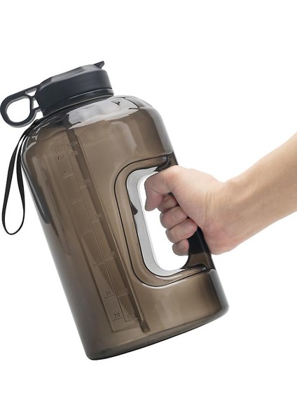 3.78L Spor Şişesi 133 Oz Seyahat Su Kupası (Siyah) (Yurt Dışından) modelleri