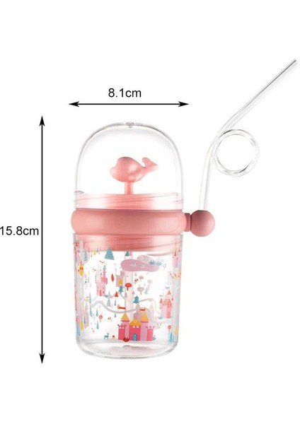 Yaratıcı Balina Sprey Kupası Sevimli Karikatür Balina Desen Sippy Kupası Taşınabilir Çocuk Su Geçirmez Kupası | Kupalar (Kiraz Pembe) (Yurt Dışından) fiyatları