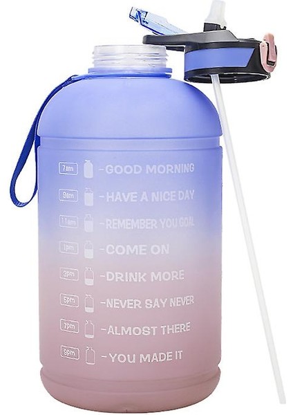 3.78L Su Şişesi ve Büyük Kapasiteli Sızdırmaz Fitness Spor Su Şişesi (Bluepink) (Yurt Dışından) fiyatları