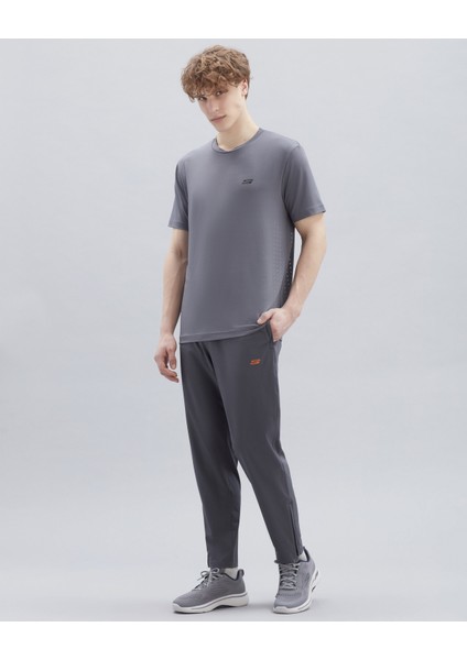 Micro Collection M Slim Sweatpant Erkek Gri Eşofman Altı - S221491-003