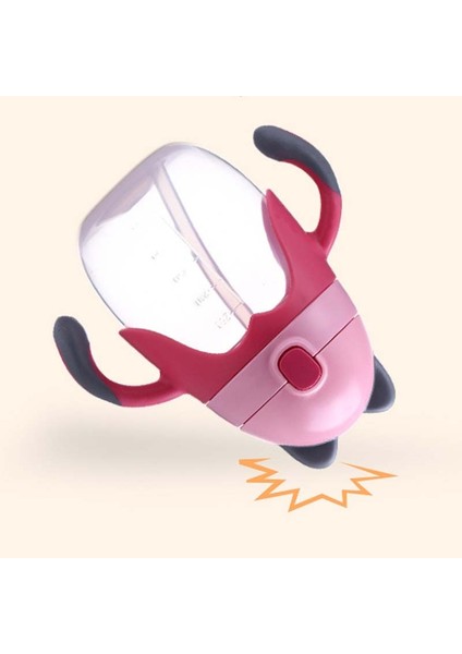 Bebek Çocuk Güzel Kupası Toddler Bebek Karikatür Geyik Çocuk Öğrenmek Saplı Sippy Cup 1 Adet 2018 Yeni | Kupa (Pembe) (Yurt Dışından) modelleri