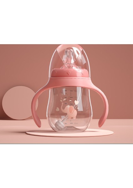 Silika Jel Besleme Çocuklar Yürüyor Yenidoğan Bebek Içecek Bardaklar Su Şişeleri Çocuklar Süt Sippy Içme Saman Copo Infantil Dr | Kupalar (Pembe) (Yurt Dışından) fiyatları