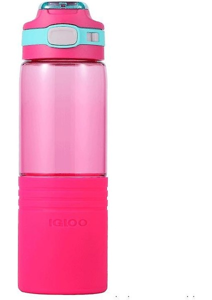 (Pembe) Su Şişesi Spor Düz Içecek Taşınabilir Su Isıtıcısı Yetişkin Kadın Sıçrama Kapak Yaratıcı Büyük Kapasiteli Plastik Kupası (Yurt Dışından)
