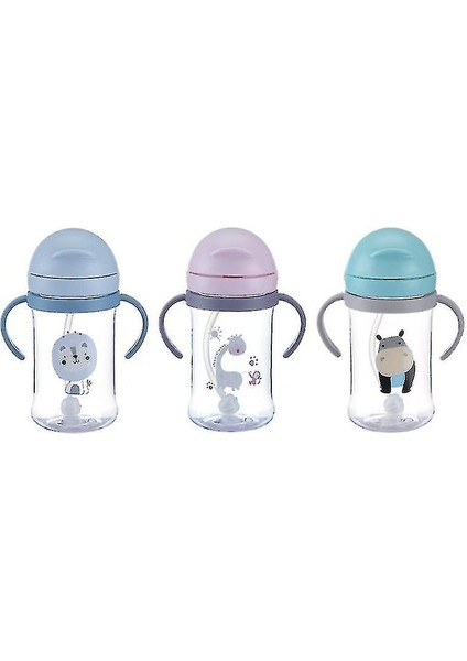 Sippy Cups 250/300 ml Içecek Kupası Çocuklar Karikatür Bebek Saman Kupası Bebek H Le Dayanıklı Düşen Su (Yurt Dışından) fırsatları