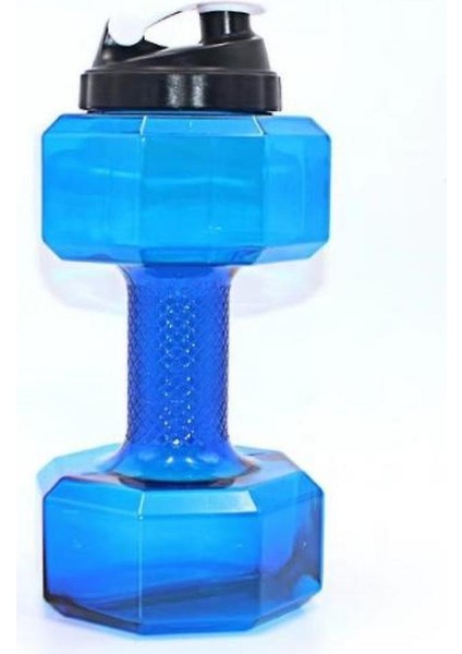 2.2l Dumbbell Su Şişesi (Mavi) (Yurt Dışından)