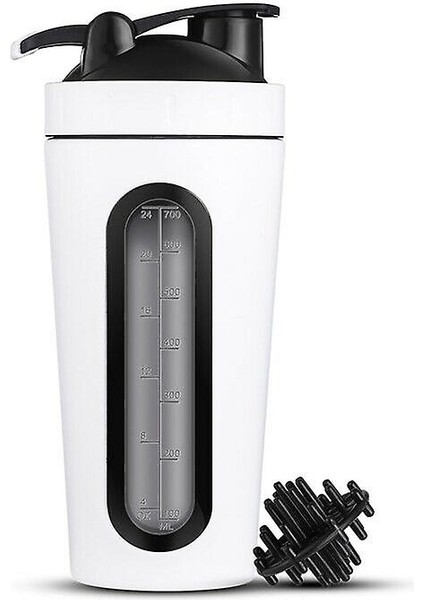 Paslanmaz Çelik Çalkalayıcı, 700 Ml-Beyaz (Yurt Dışından)