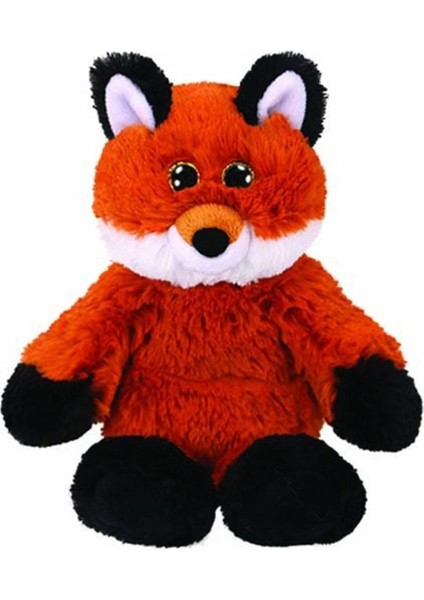 15 cm Büyük Gözlü Peluş Hayvan Oyuncak - Turuncu (Yurt Dışından)