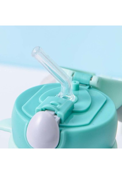 300ML Bebek Öğrenme Içme Kupası Mucize Eğitmen Bardakları Hiçbir Dökülme Eğitmen Bebek Bebek Için Iki Kollu Su Kupası | Bardaklar (Mavi) (Yurt Dışından)