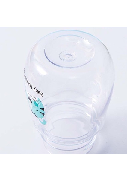 300ML Bebek Öğrenme Içme Kupası Mucize Eğitmen Bardakları Hiçbir Dökülme Eğitmen Bebek Bebek Için Iki Kollu Su Kupası | Bardaklar (Mavi) (Yurt Dışından) modelleri