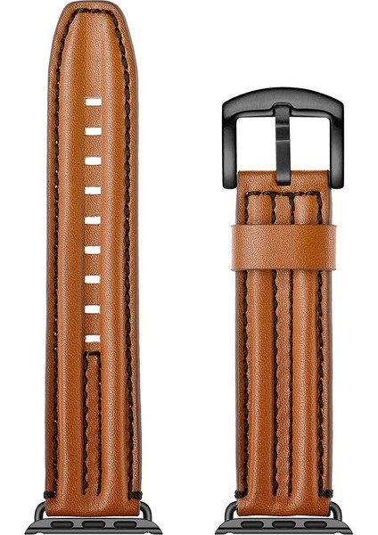 Hakiki Deri Kayış Apple Watch Uyumlu Band Keel El Yapımı Için IWatch Uyumlu Bilezik | Izle Bantları (Yurt Dışından)