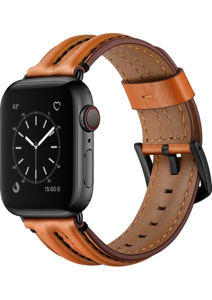 Hakiki Deri Kayış Apple Watch Uyumlu Band Keel El Yapımı Için IWatch Uyumlu Bilezik | Izle Bantları (Yurt Dışından)