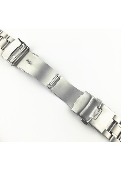 Kavisli End Watch Band Yedek Saat Kayışı Çift Kilit Toka Araçları ile Paslanmaz Çelik Kordon Band ... (Yurt Dışından)