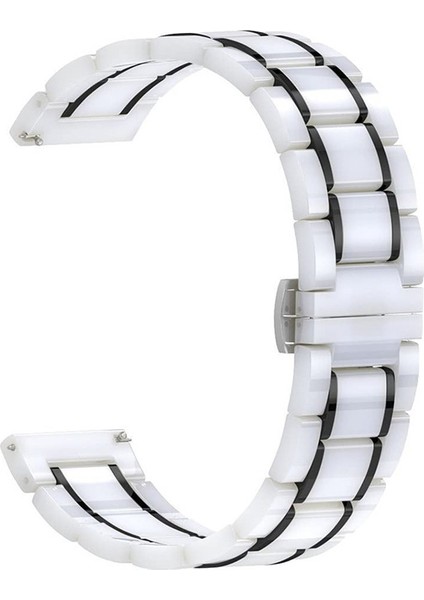 Lüks Evrensel Seramik Band Beyaz Siyah Gül Altın Erkek Bayanlar Izle Kayışı Bilezik Kemer | Watch Bands (Yurt Dışından)