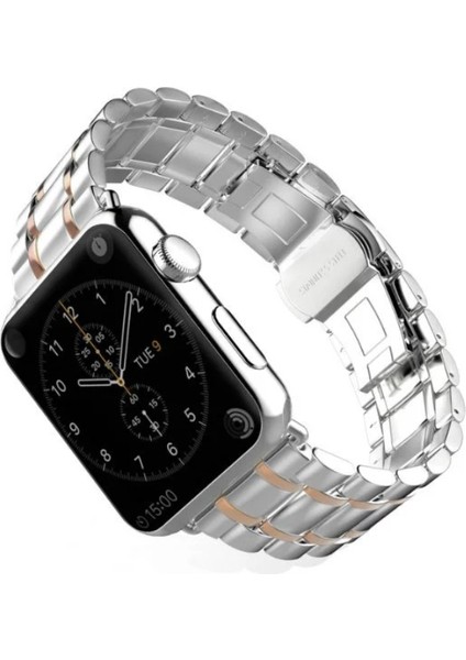Paslanmaz Çelik Kayış Apple Watch Uyumlu Band Kelebek Metal Bağlantı Bilezik Band IWatch Uyumlu | Watch Uyumlu Bands (Yurt Dışından) fırsatları