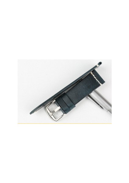 Özel Yağ Balmumu Inek Deri Watch Band Izle Aksesuarları Seiko Için Saat Kayışı Siyah Watch Band | Siyah Izle Bant | Saat Kayışı Tasarımcı Izle Kayışı (Yurt Dışından)