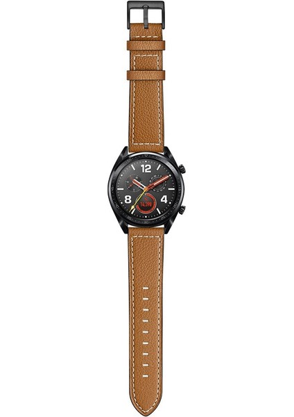 Kahverengi Deri Kayışı Için Huawei Izle 3 / Pro Gt 2 Samsung Galaxy Watmek Için Gt 2e Bant Erkekler / Kadınlar Bilezik Kemer | Watch Bands (Yurt Dışından)