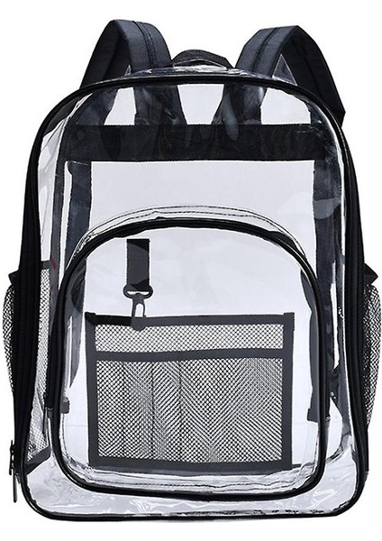 Pvc Büyük Kapasiteli Şeffaf Sırt Çantası (Renkli-4) (Yurt Dışından)