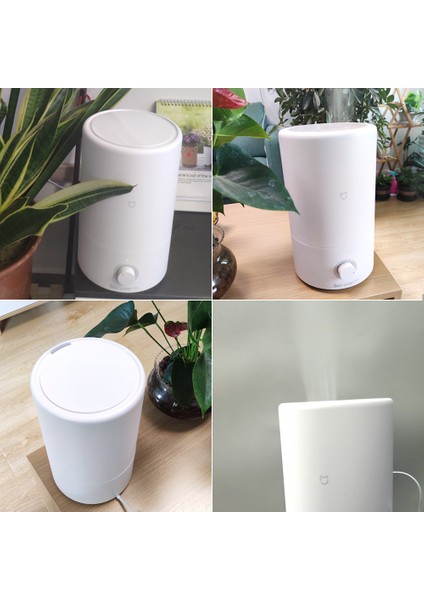 Hava Nemlendirici 4l Dilsiz Hava Arıtma Aromaterapi Nemlendirici Difüzör Uçucu Yağ Makinesi 280ML / H 220 V | Nemlendiriciler (Yurt Dışından)