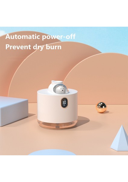 Sevimli Ayı Kablosuz Hava Nemlendirici USB Aromaterapi Difüzör LED Lamba ile 500 ml Taşınabilir Ultrasonik Mist Maker Su Araba Sisleyici | Nemlendiriciler (Yurt Dışından) modelleri