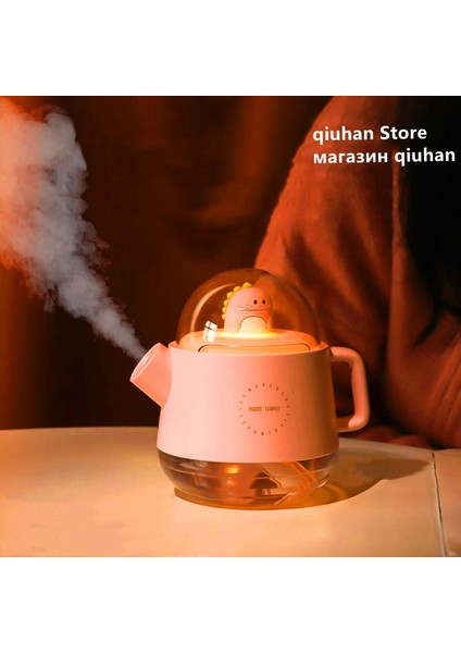 Sevimli Nemlendirici Aromaterapi Esansiyel Yağ Difüzör Aile Araba USB LED Gece Lambası ile Uçucu Yağ Aromaterapi Sprey Sessiz | Nemlendiriciler (Yurt Dışından) fiyatları
