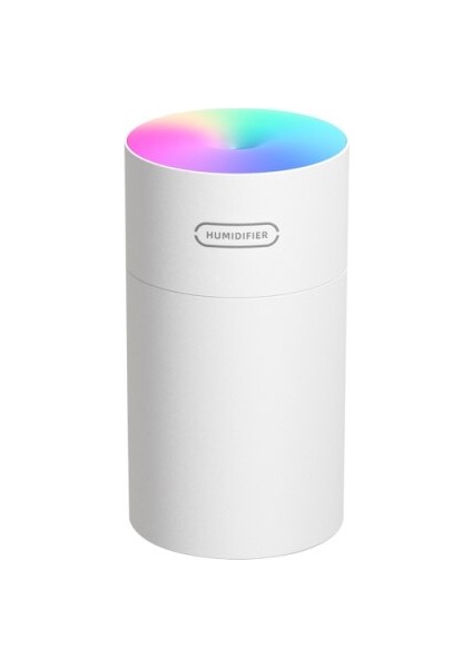 Ultrasonik Hava Nemlendirici Aromaterapi Difüzör Nemlendirici Ev Temel Aroma Yağı Difüzör USB Mist Maker Sisleyici | Nemlendiriciler Beyaz (Yurt Dışından)