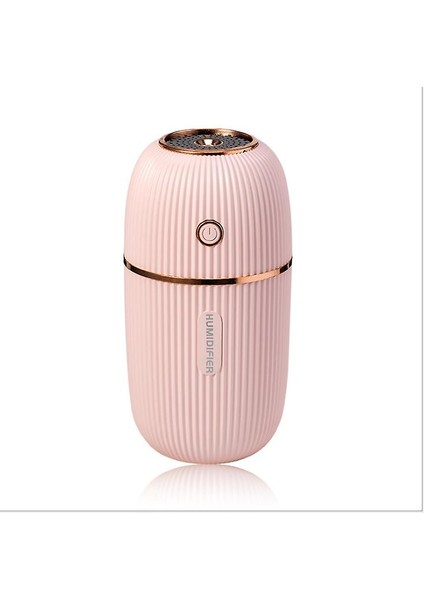 Nemlendirici Ultrasonik USB Aroma Temel ve Yağ Difüzörü (Pembe) (Yurt Dışından)