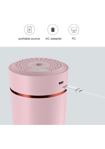 Taşınabilir 200ML Hava Nemlendirici Ultrasonik Mini USB Nemlendirici Uçucu Yağ Difüzör Serin Mist Hava Temizleyici Renkli Gece Light | Nemlendiriciler (Yurt Dışından) fırsatları