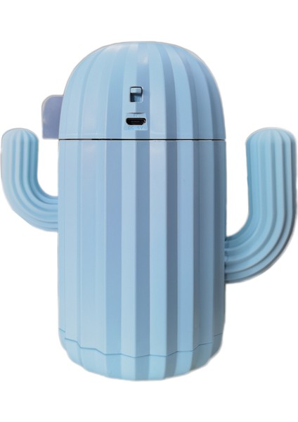 Hava Nemlendirici Ev Ofis Mini Hava Difüzör Kaktüs Tasarım USB Powered 340ML LED Nemlendirici USB Sürüm | Nemlendiriciler (Yurt Dışından) fiyatları