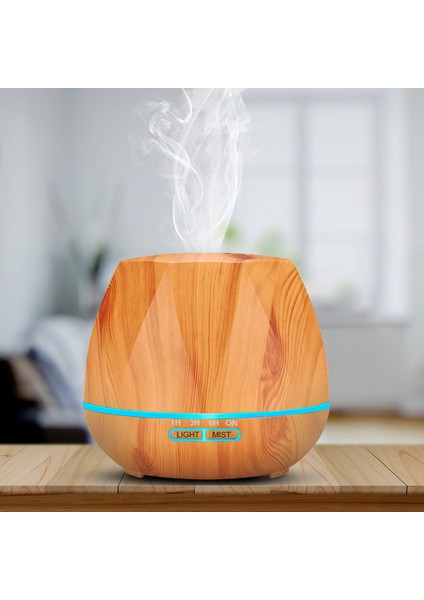 500 ml Uzaktan Kumanda Hava Nemlendirici Uçucu Yağ Difüzör Humidificador Mist Maker LED Aroma Difüzör Aromaterapi | Nemlendiriciler (Yurt Dışından) modelleri